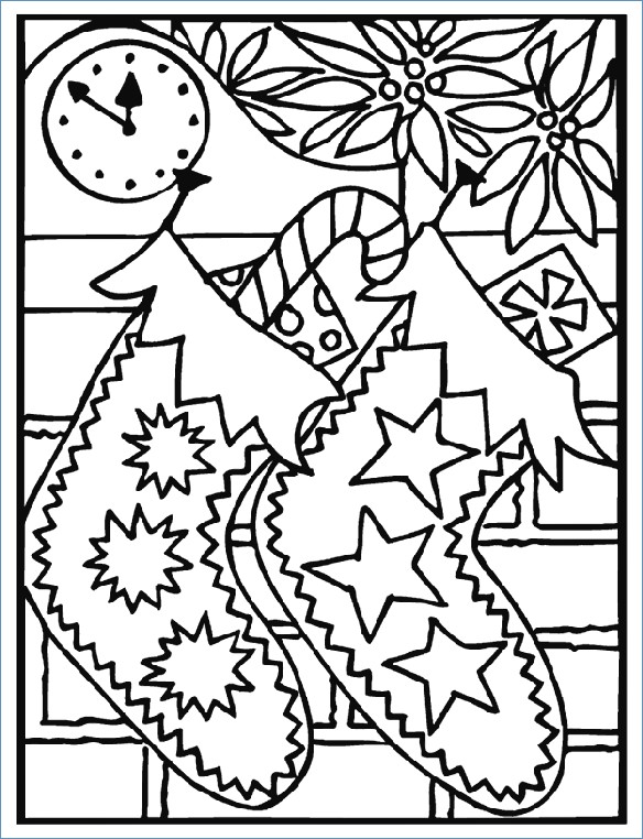 584x762 Bell Christmas Ornament Merry Christmas Coloring Page
