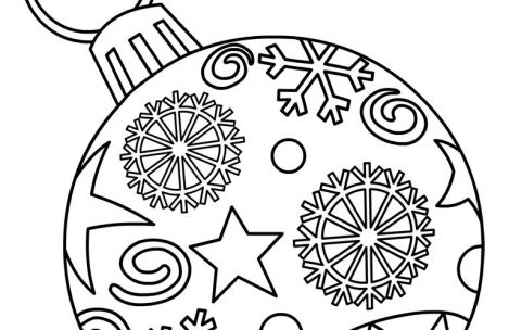 Christmas Ornaments Coloring Pages Printable Just Colorings 469x304 Christmas Ornaments Coloring Pages Printable Just Colorings