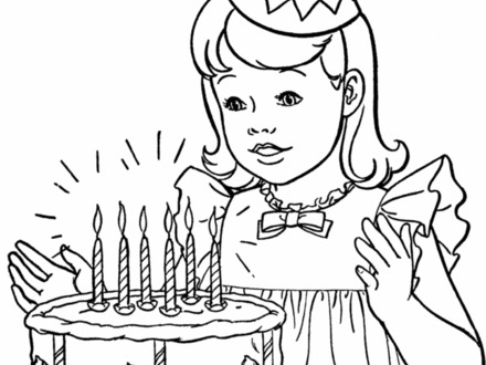 41 Coloring Pages Party, Birthday Party Coloring Pages 440x330 41 Coloring Pages Party, Birthday Party Coloring Pages