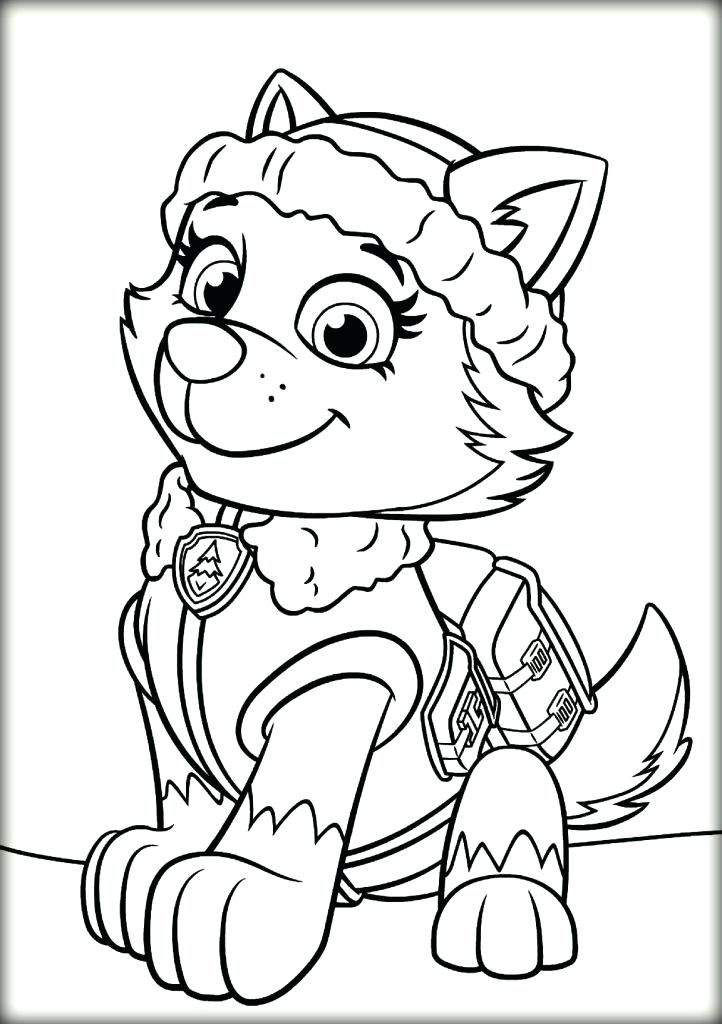 722x1024 Luxury Paw Patrol Christmas Coloring Pages For Coloring Pages 22