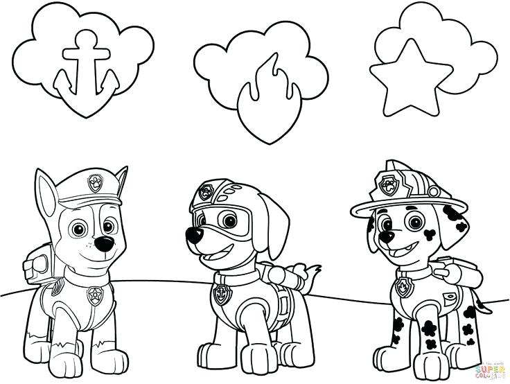 736x554 Paw Patrol Printable Coloring Pages Also Paw Patrol Coloring Pages