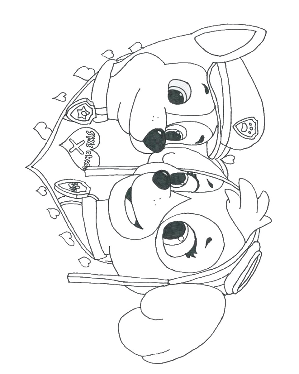 960x1200 Paw Patrol Coloring Pages The Sun Flower Pages