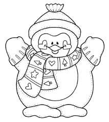 213x239 Christmas Penguin Coloring Pages Az Coloring Pages Coloring