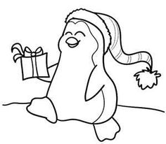236x206 Christmas Penguin Coloring Pages Coloring Pages