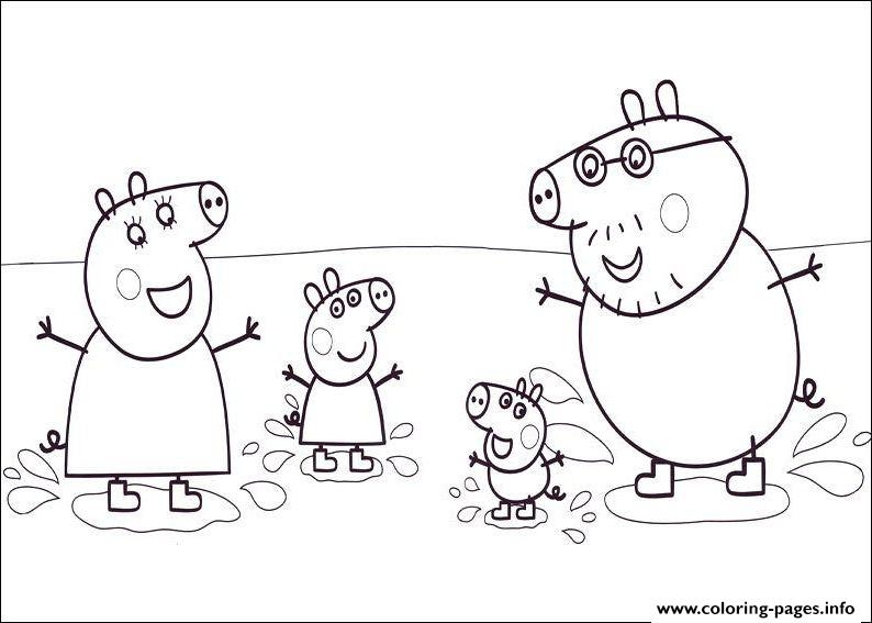 Coloring Peppa Pig Coloring Pages Christmas 794x567 Coloring Peppa Pig Coloring Pages Christmas