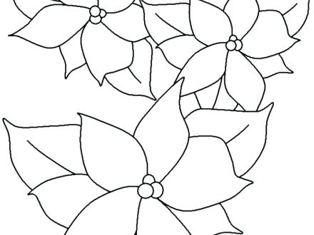 440x330 Coloring Pages For Adults Online Trace Flower Template Merry Happy