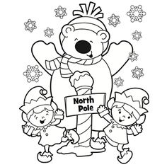 Polar Bear Christmas Coloring Pages Festival Collections 236x236 Polar Bear Christmas Coloring Pages Festival Collections