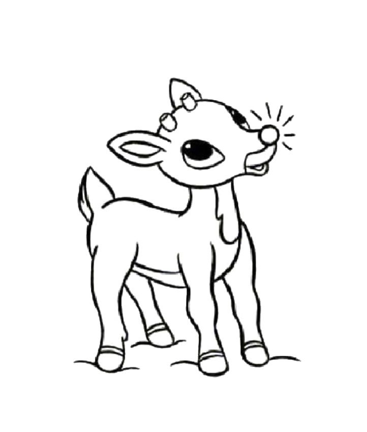 Printable Coloring Pages Gt Christmas Reindeer Gt 722x850 Printable Coloring Pages Gt Christmas Reindeer Gt
