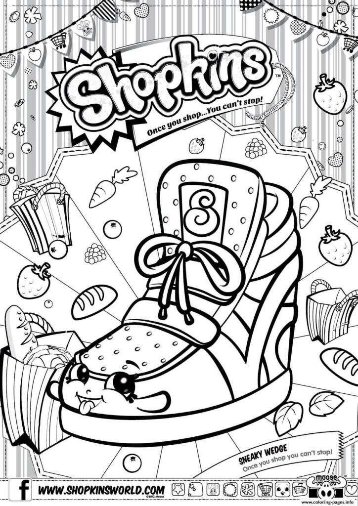 724x1024 Christmas Coloring Pages To Print Shopkins Download 2