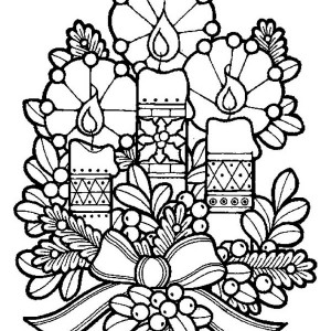 Christmas Snowflake Coloring Pages