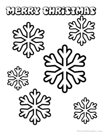 210x272 Printable Christmas Coloring Pages