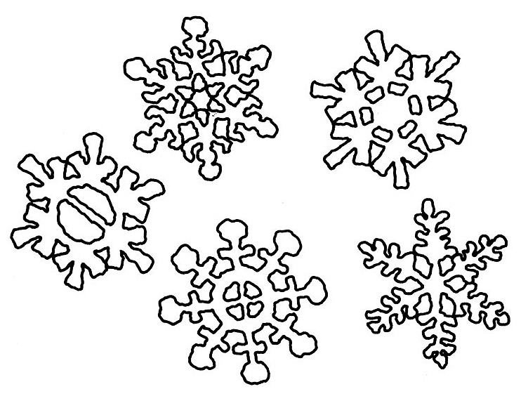 752x564 Bonanza Pictures Of Snowflakes To Color Pages Sporturka Pictures