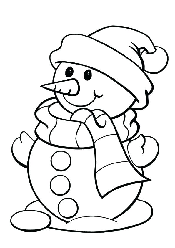 595x842 Snowman Coloring Pages Printable Free Printable Christmas Snowman