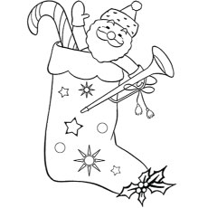 230x230 Top 25 Free Printable Christmas Stocking Coloring Pages Online
