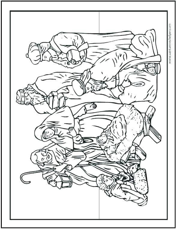 Manger Coloring Page Free Nativity Coloring Sheet Nativity Scene 590x762 Manger Coloring Page Free Nativity Coloring Sheet Nativity Scene