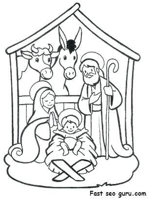 Manger Coloring Page Manger Coloring Page Nativity Scene Coloring 314x413 Manger Coloring Page Manger Coloring Page Nativity Scene Coloring