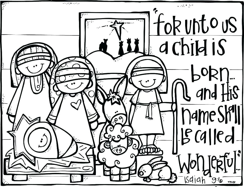 Coloring Coloring Pages Of Baby Jesus In Manger Page Christmas 970x744 Coloring Coloring Pages Of Baby Jesus In Manger Page Christmas