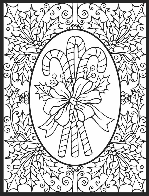 632x830 Image For Brilliant Christmas Stained Glass Coloring Pages Art
