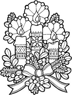 236x308 Adult Christmas Coloring Pages