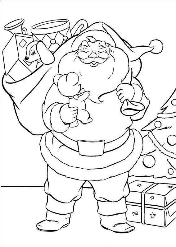 567x794 Top 25 Free Printable Christmas Stocking Coloring Pages Online