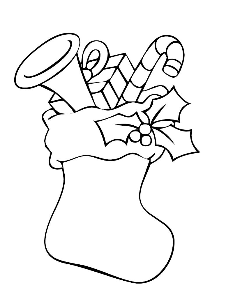 Printable Christmas Stocking Coloring Pages Best Coloring Pages 800x1035 Printable Christmas Stocking Coloring Pages Best Coloring Pages