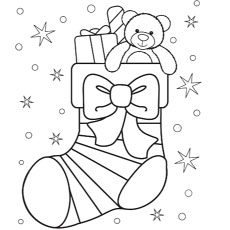230x230 Top 25 Free Printable Christmas Stocking Coloring Pages Online