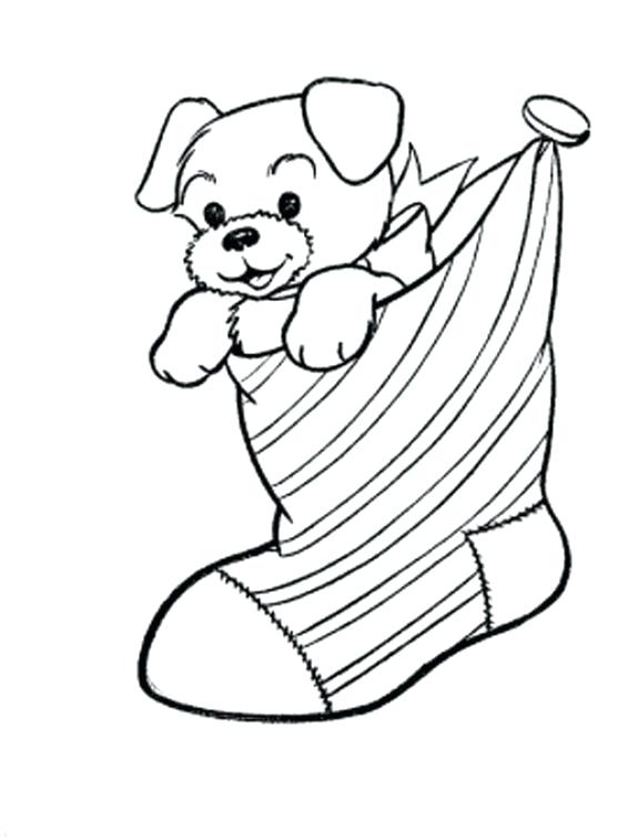 557x755 Christmas Stocking Coloring Page Stocking Coloring Pages Pattern