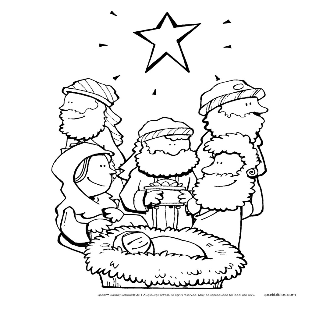Christmas Story Coloring Pages 1024x1024 Christmas Story Coloring Pages