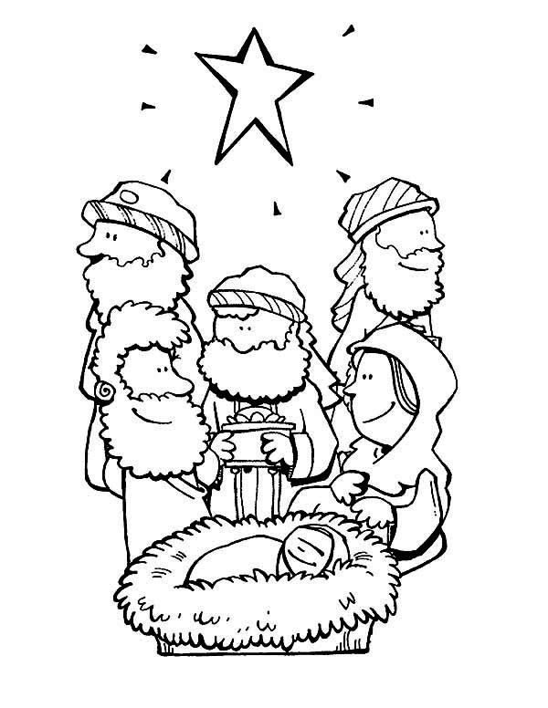 Star Of Bethlehem And Three Wise Men Bible Christmas Story 600x776 Star Of Bethlehem And Three Wise Men Bible Christmas Story