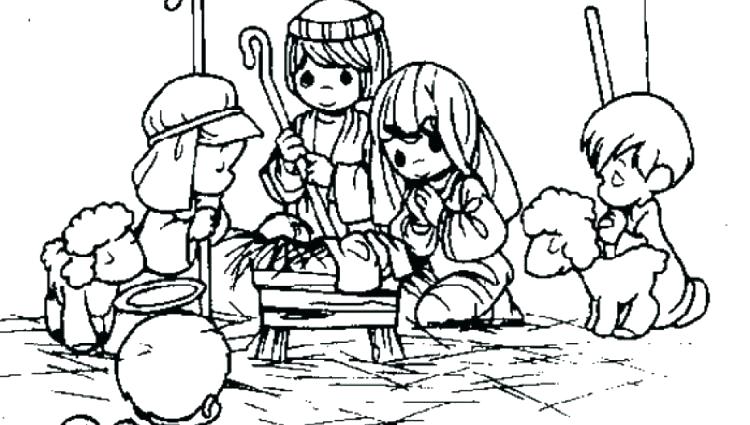 750x425 Nativity Coloring Pages For School Archives Best Coloring X