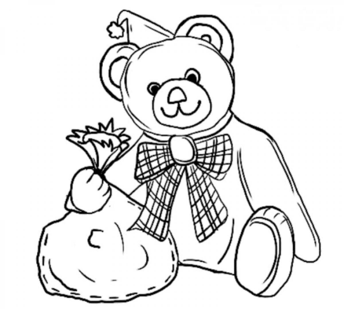 1200x1080 Free Printable Teddy Bear Coloring Pages For Kids