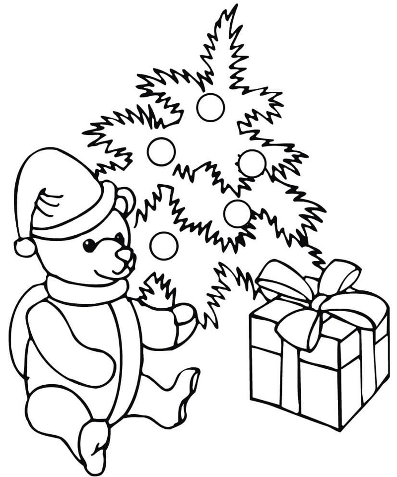 800x961 Teddy Bear Coloring Pages For Kids