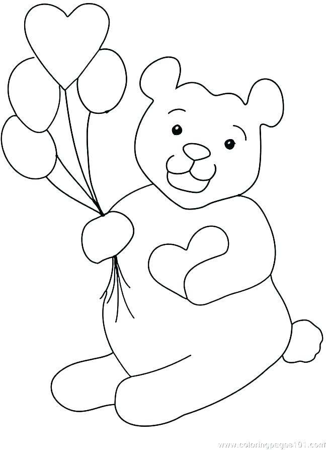 650x893 Coloring Pages Of Teddy Bears Shippa.co