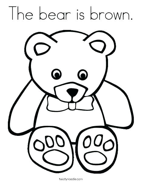 468x605 Christmas Teddy Bear Coloring Pages Free Kids Coloring Teddy Bear