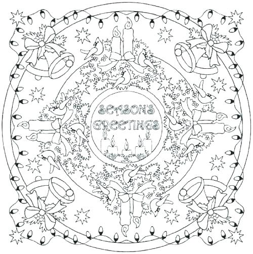 Christmas Mandala Coloring Pages Printable Mandala Coloring Pages 500x502 Christmas Mandala Coloring Pages Printable Mandala Coloring Pages