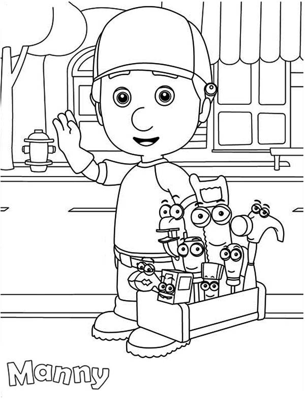 Handy Manny Christmas Coloring Pages ~ Best Ideas For Printable 600x796 Handy Manny Christmas Coloring Pages ~ Best Ideas For Printable