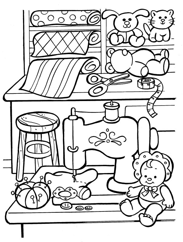605x800 Christmas Coloring Pages
