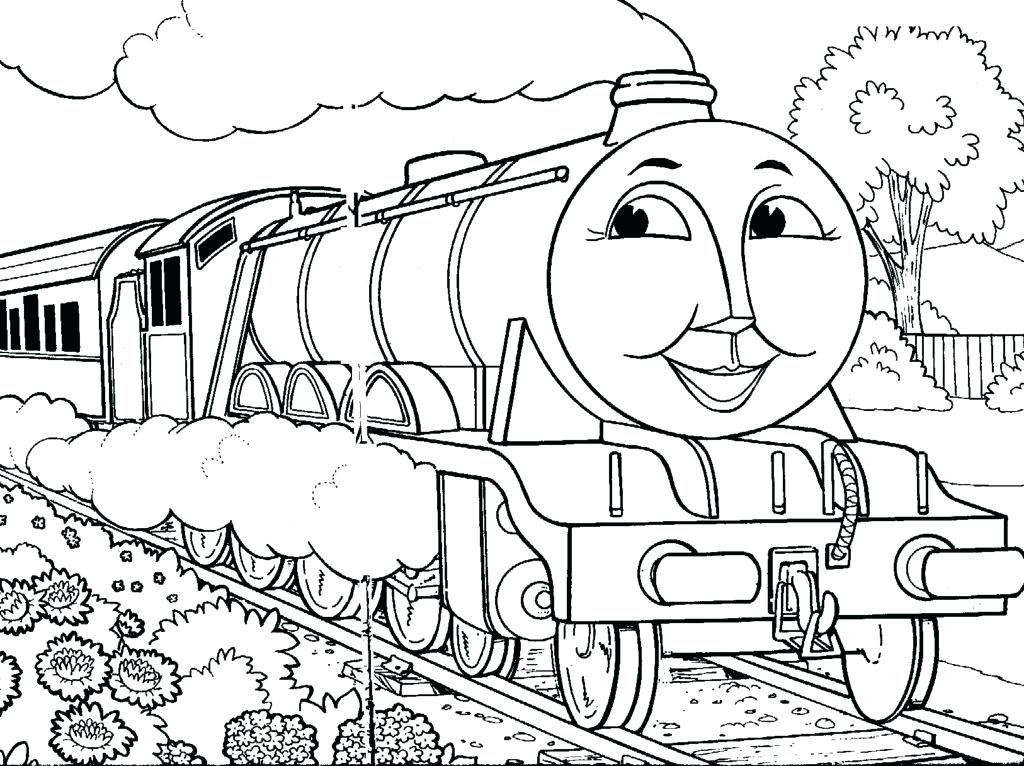 Best And Free Printable Train Coloring Pages Best And Free 1024x766 Best And Free Printable Train Coloring Pages Best And Free