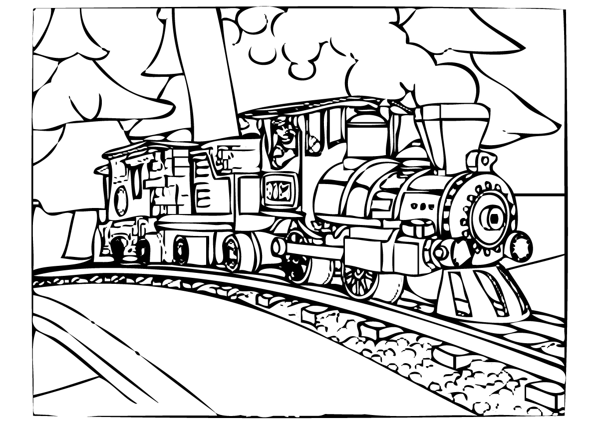 Polar Express Coloring Pages 1200x848 Polar Express Coloring Pages
