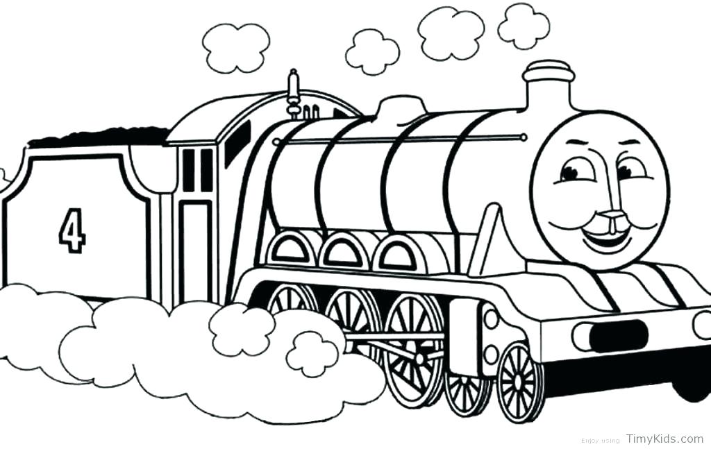 Christmas Train Coloring Pages 1024x647 Christmas Train Coloring Pages
