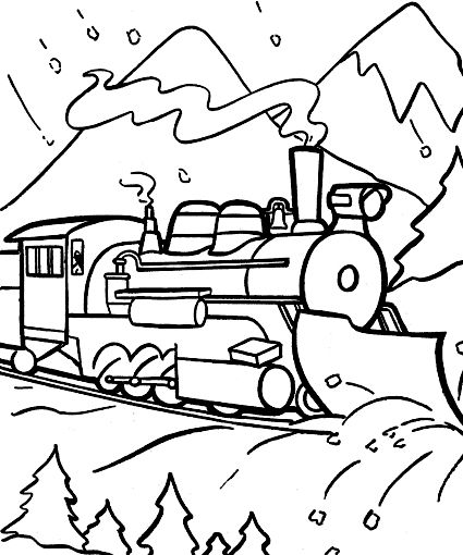 425x510 39 Best Train Coloring Sheets Images On Train Coloring