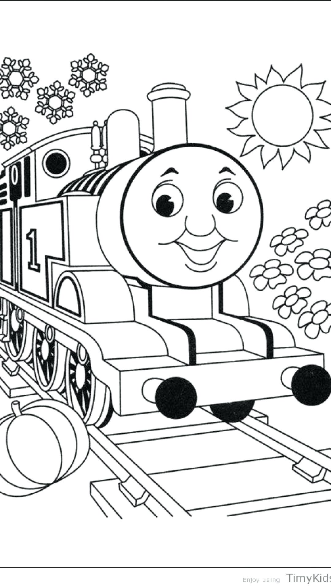 1080x1920 Coloring Pages ~ Train Coloring Page Funny Cartoon Pages Preschool
