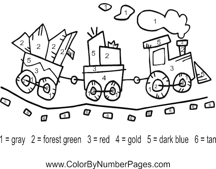 Christmas Trains Coloring Pages at GetColorings.com | Free printable ...