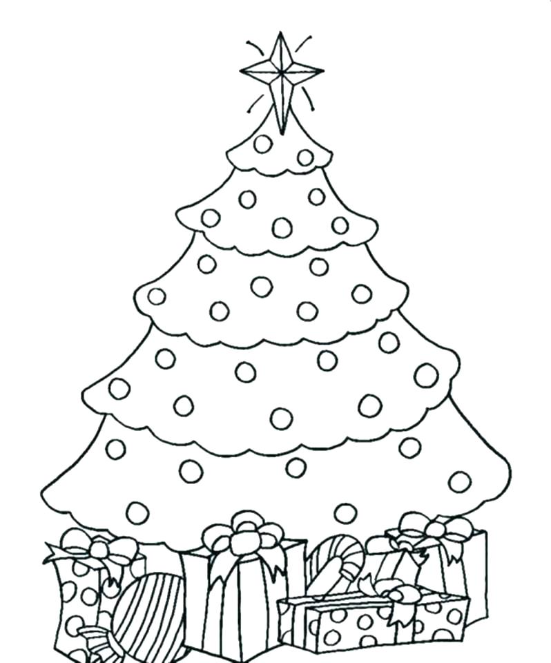 798x960 Christmas Tree Coloring Pages Tree Coloring Page S S Tree Coloring