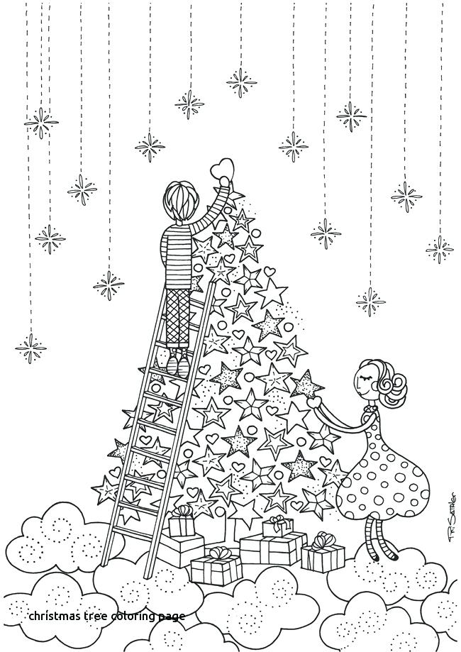 650x919 Coloring Pages Christmas Tree