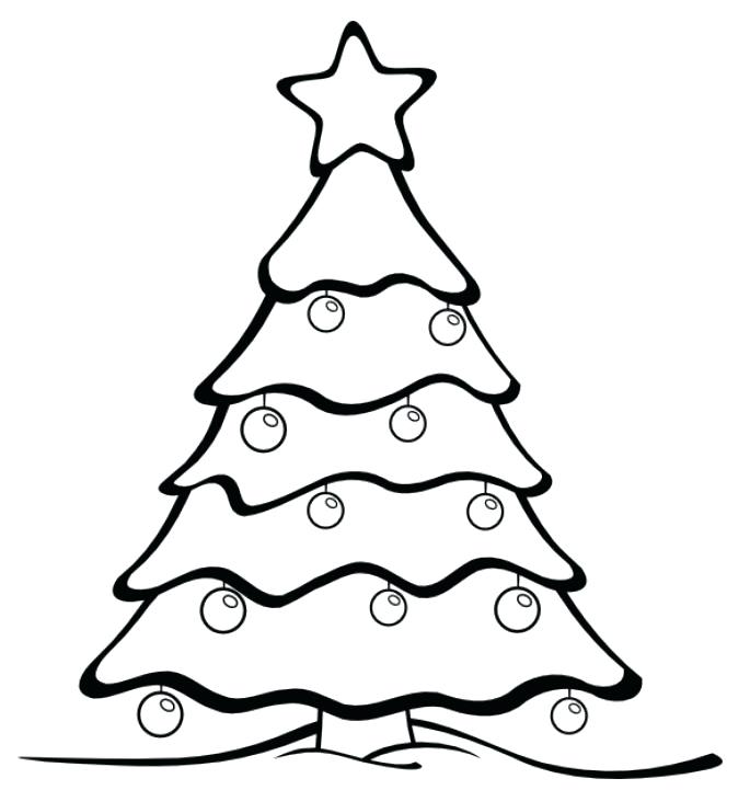 Christmas Tree Coloring Pages Free Printable at GetColorings.com | Free ...