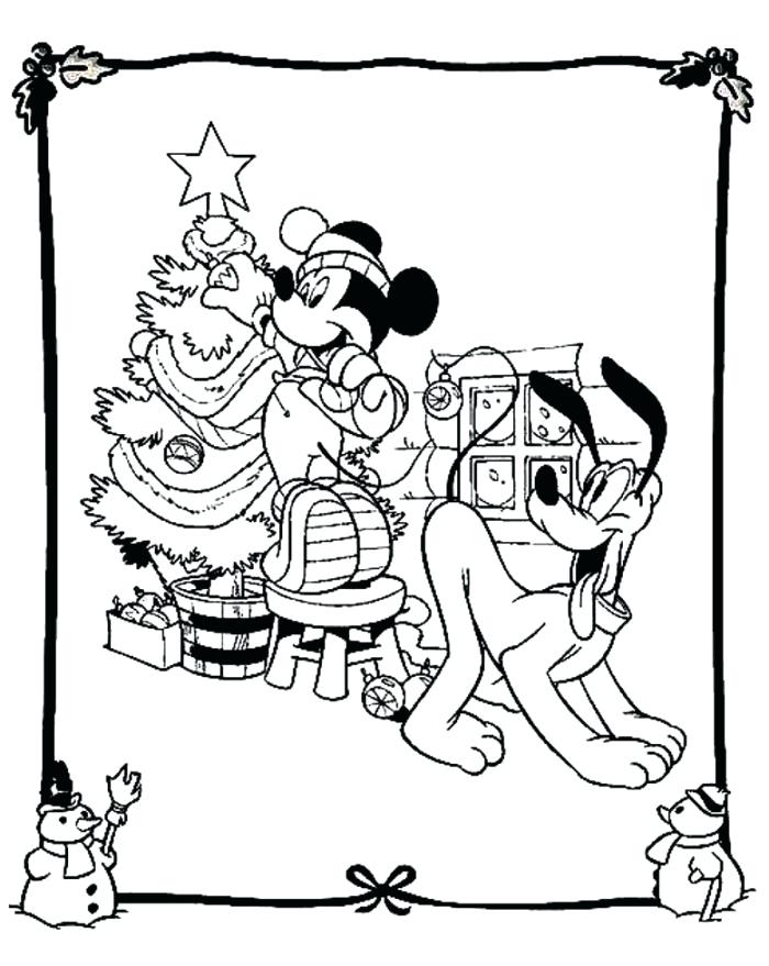 700x879 Christmas Tree Coloring Page Online Pages Printable Fuhrer Von