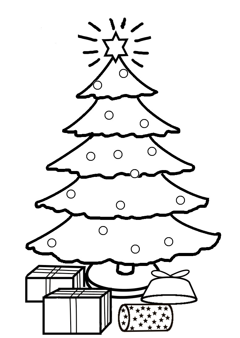 Christmas Tree Lights Coloring Pages at GetColorings.com | Free ...