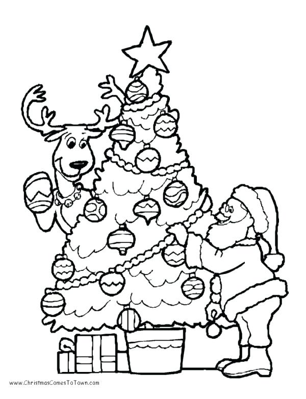 Christmas Tree Printable Coloring Pages Free Printable Tree 600x782 Christmas Tree Printable Coloring Pages Free Printable Tree