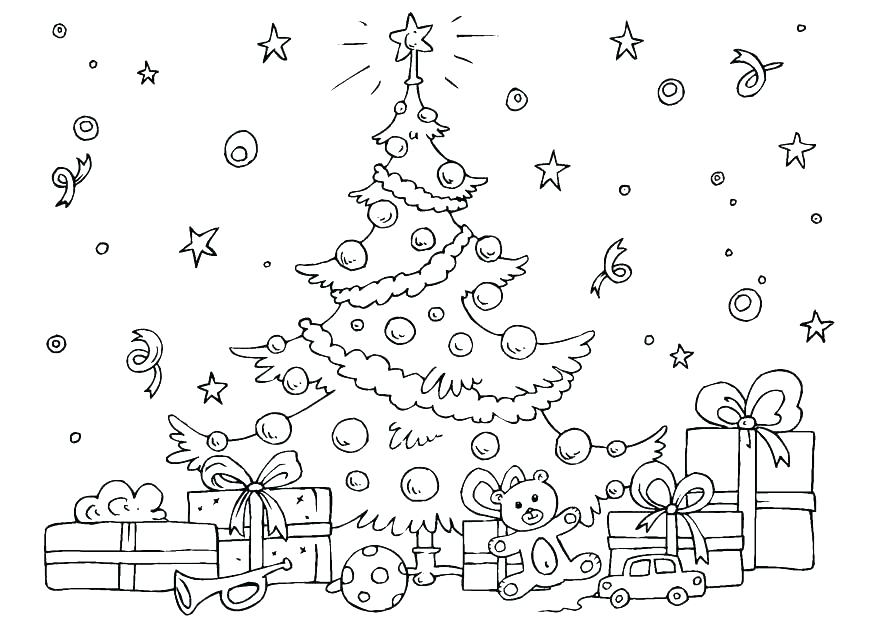 Christmas Tree Printable Coloring Pages Tree Printable Coloring 875x620 Christmas Tree Printable Coloring Pages Tree Printable Coloring
